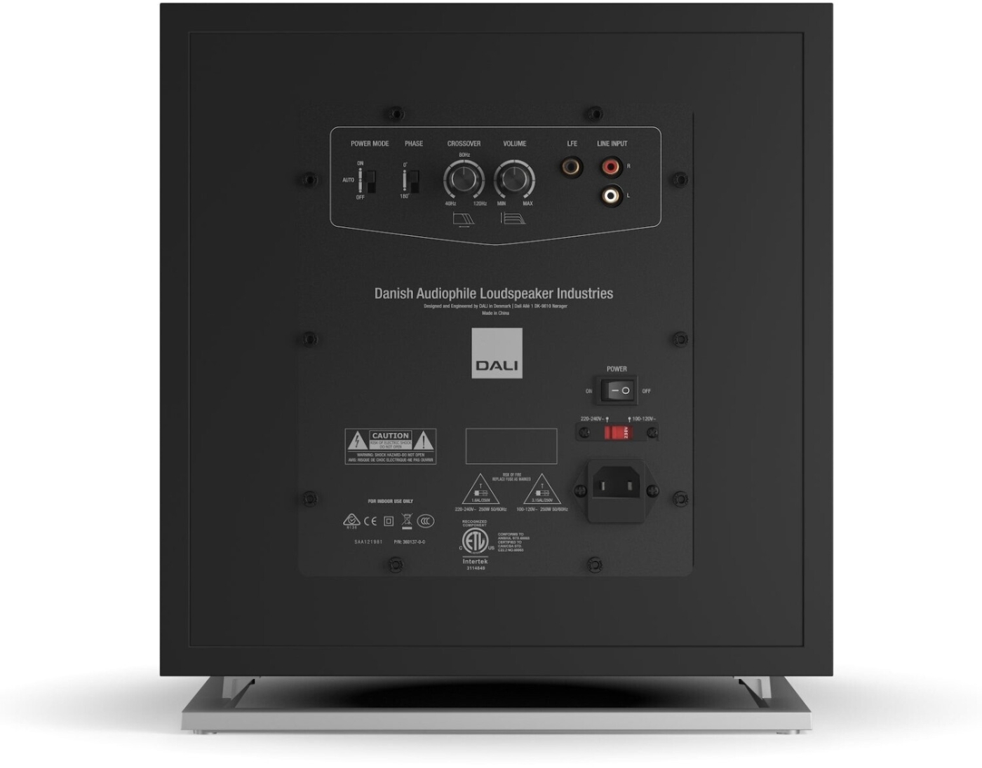 Dali SUB E-12F Aktiv-Subwoofer schwarz | Auspackware, wie neu