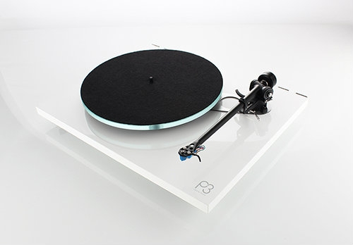 Rega Planar 3 HighEnd Plattenspieler mit RB330-Tonarm Weiß | ohne Tonabnehmersystem