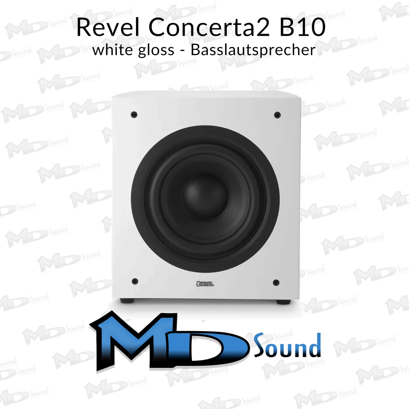 Revel Concerta 2 B10 - 800/1600 Watt Subwoofer weiß | UVP 2699 € | Neu