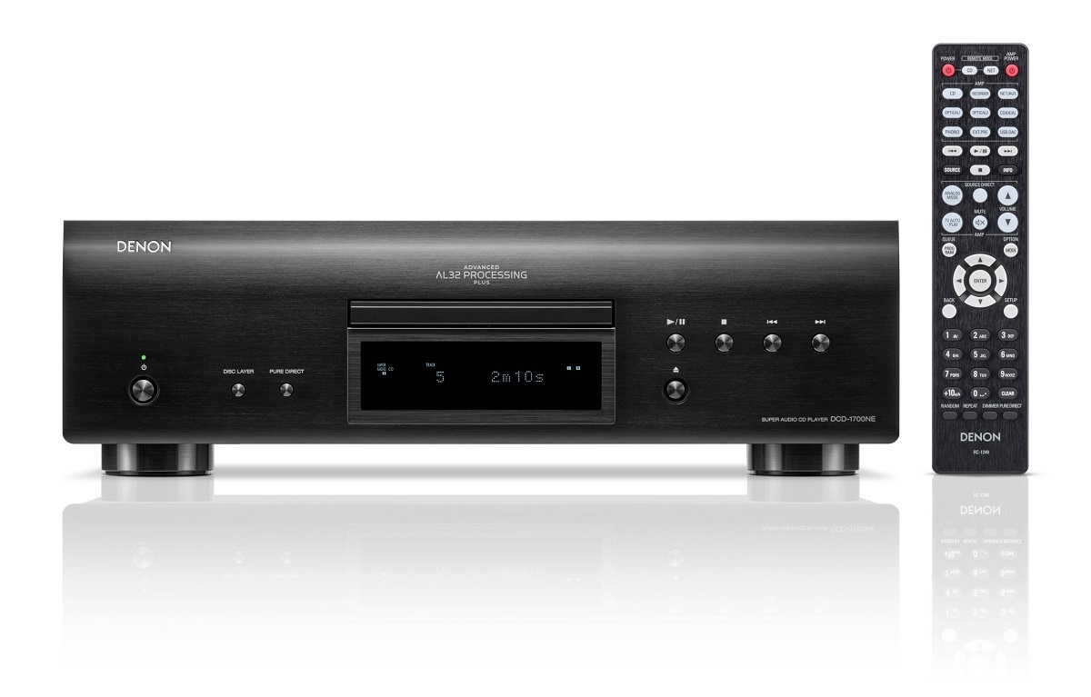 Denon DCD-1700NE - CD-/SACD-Player Schwarz | Neu