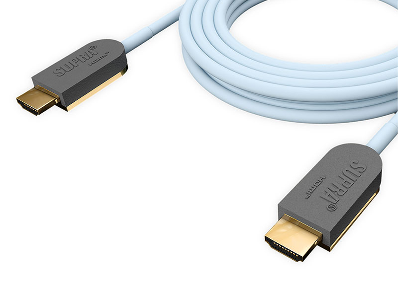 Supra Cables HDMI Aktiv-Optisches Kabel 8K/HDR 25,0 m