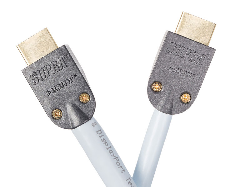 Supra Cables High Speed 8K HDMI Kabel mit Ethernet 1,00 m