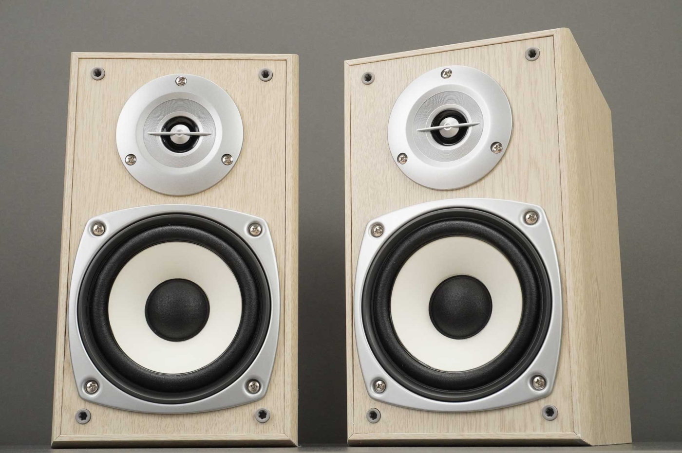 Kenwood LS-M65V-H Regallautsprecher, Stück I Eiche Hell | Lagerfund, sehr gut | Stück