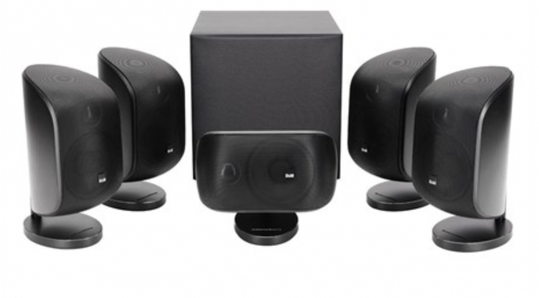 Bowers & Wilkins B&W MT-50 Schwarz - 5.1 Kanal Mini Theatre System