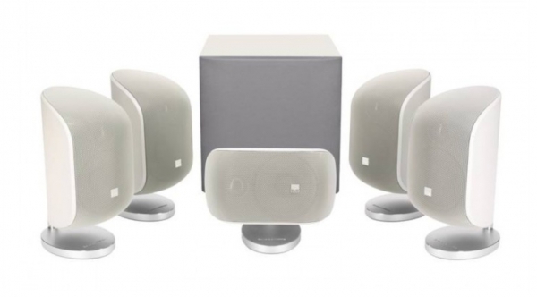 Bowers & Wilkins B&W MT-50 Weiss - 5.1 Kanal Mini Theatre System