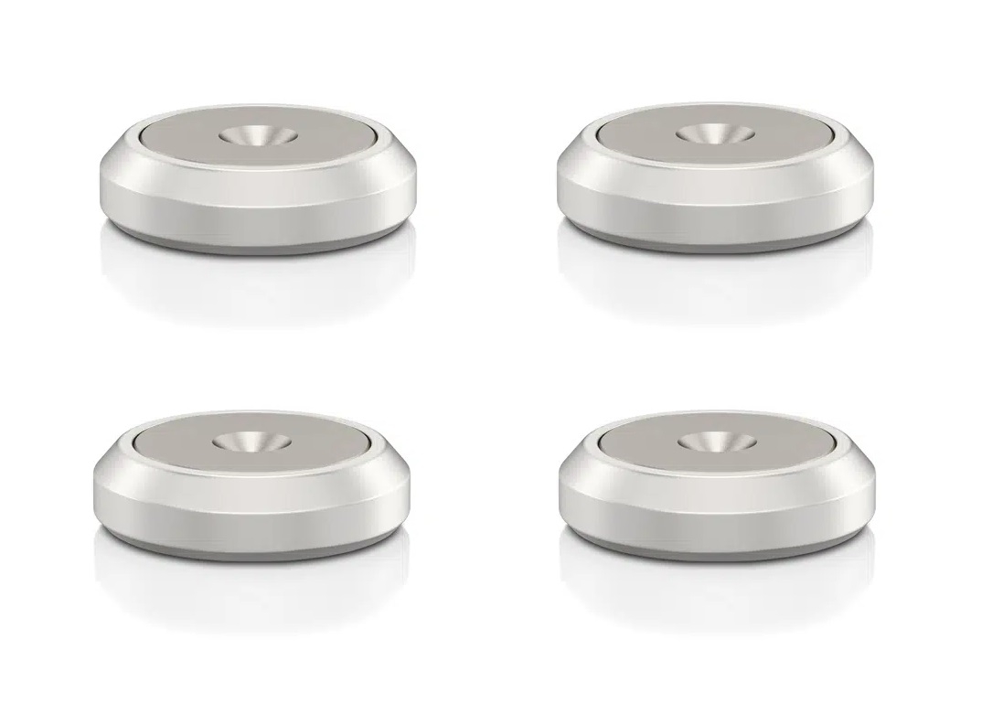 ViaBlue Spikes DISCS XL Unterlegscheibe 4er Set silber UVP 110 €