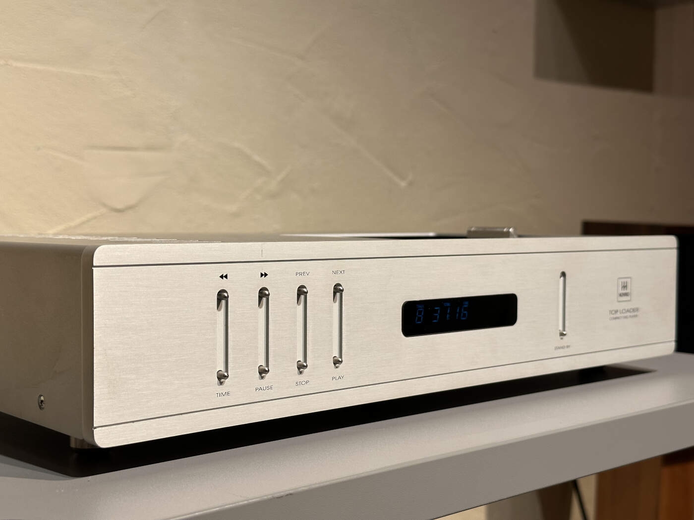 Monrio Top Loader Type 1 CD-Player HighEnd Philips CD-Pro2 UVP 2490 € | Auspackware, gut