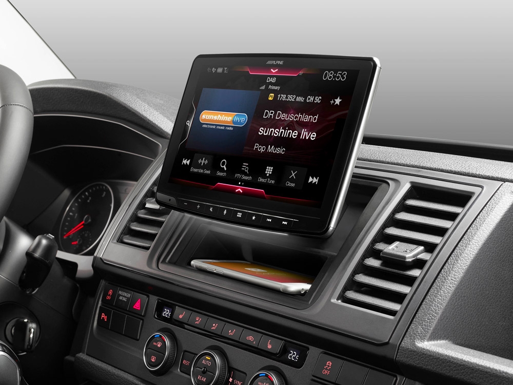 ALPINE ILX-F903D Digital Media Station 1-DIN Android Auto Bluetooth Apple CarPlay