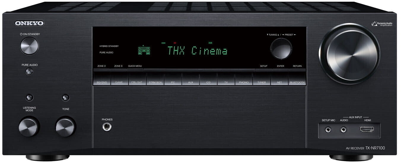 Onkyo TX-NR7100 M2 - AV-Receiver 9.2 Schwarz | Neu
