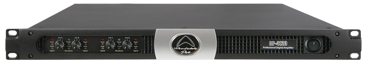Wharfedale Pro DP-4120 - Leistungsstarker Class D Mehrkanalverstärker | Neu