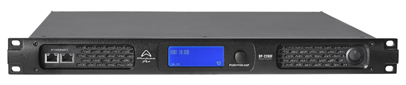 Wharfedale Pro DP-2200F - Leistungsstarke Class D Mehrkanalverstärker mit DSP | Neu