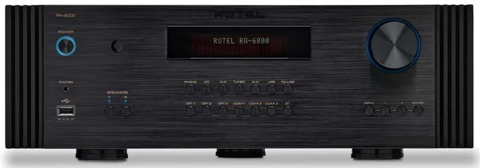 Rotel RA-6000 Schwarz - 2 x 350 Watt Vollverstärker | Auspackware, wie neu