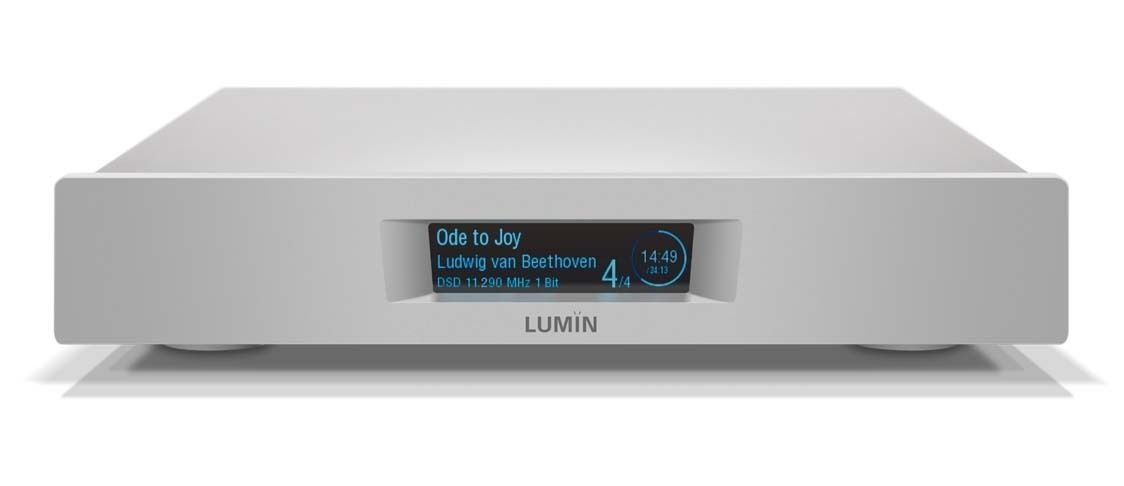 LUMIN D3 - Streamer inkl. DAC silber | Neu