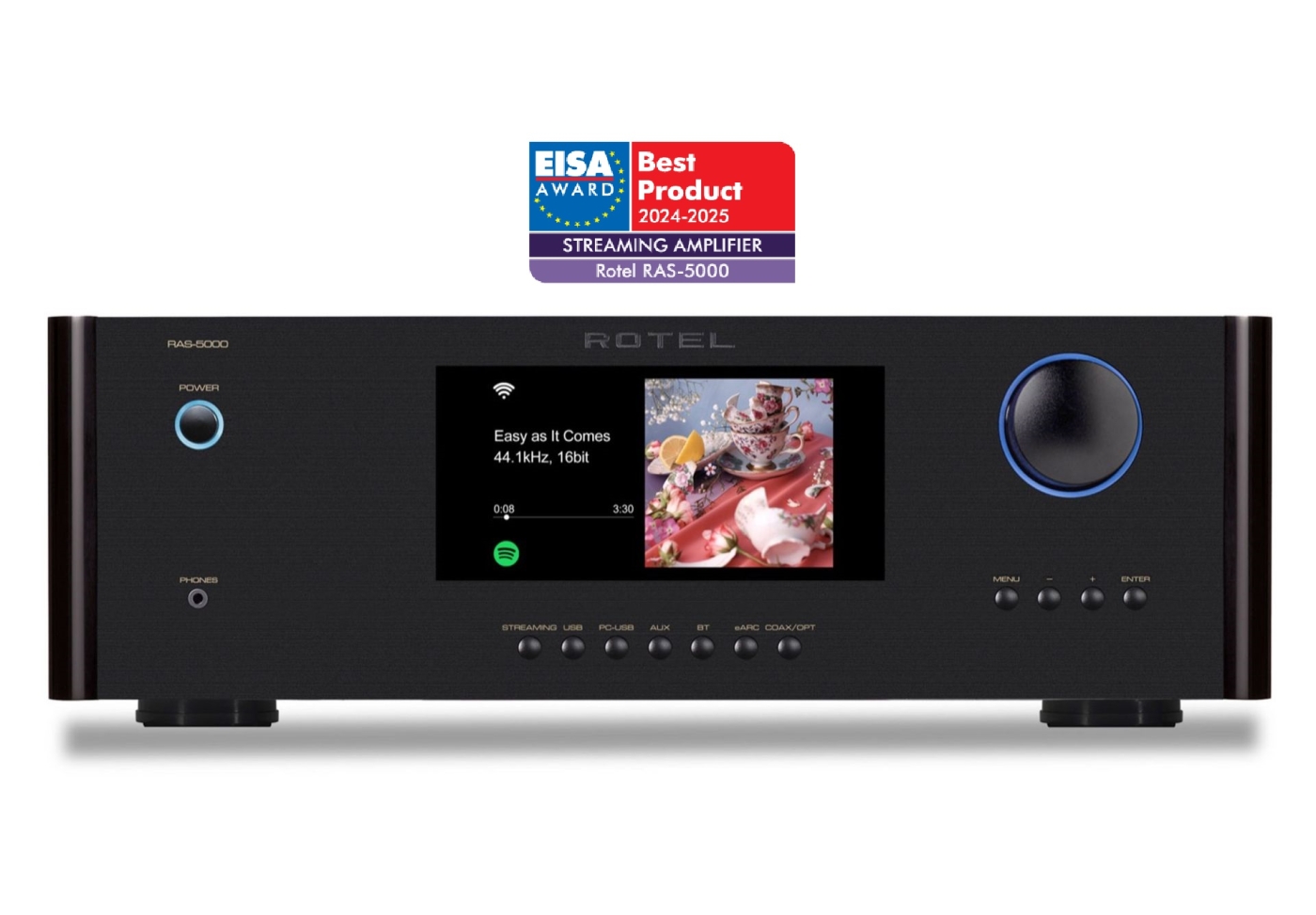Rotel RAS-5000 Streaming-Verstärker Schwarz | Auspackware, wie neu