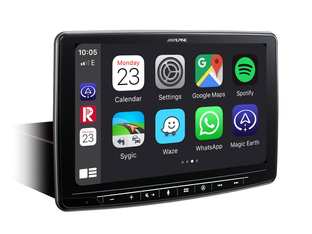 Alpine INE-F904D - 1-DIN Navigationssystem mit 9-Zoll Touchscreen, DAB+, HDMI und CarPlay | Neu