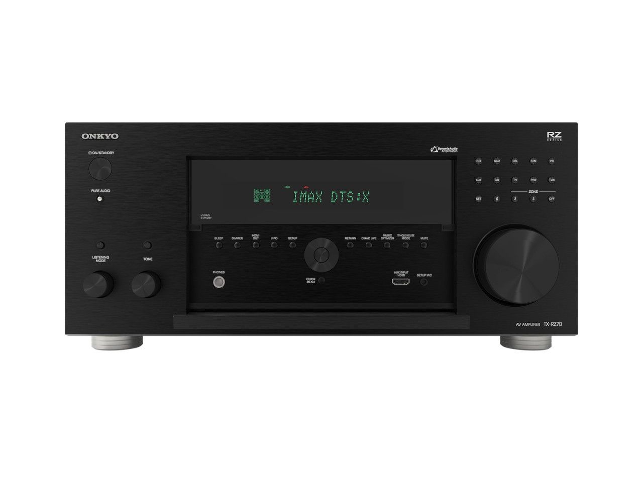 ONKYO TX-RZ70 - 11.2 AV-Receiver Schwarz | Auspackware, wie neu