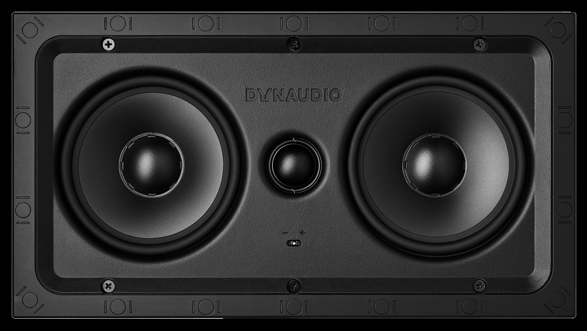 Dynaudio P4-LCR50 - Slimline-Wandeinbaulautsprecher mit 2x5-Zoll Tieftönern, Stück | Neu