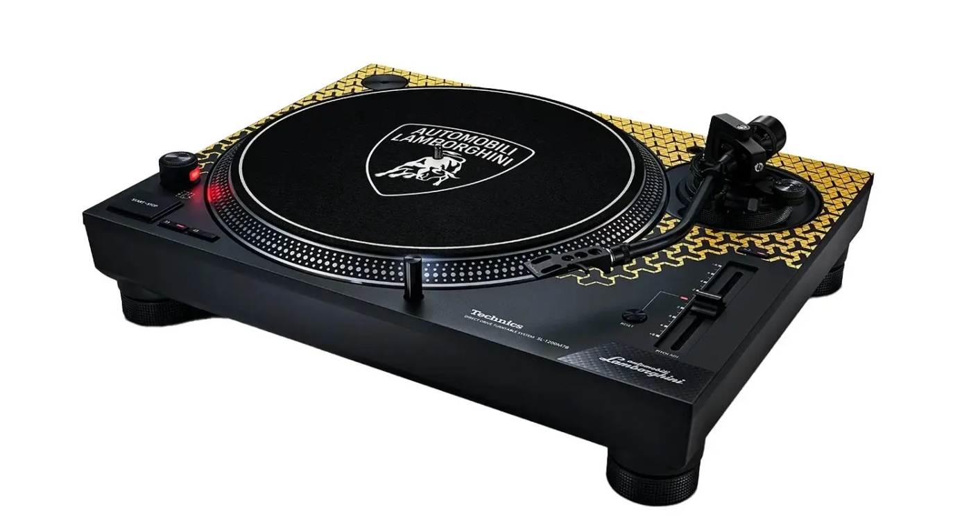 Technics SL-1200M7B ++ BLACK-DEAL-DAYS ++ Plattenspieler mit Direktantrieb, Lamborghini Edition Gelb | Neu