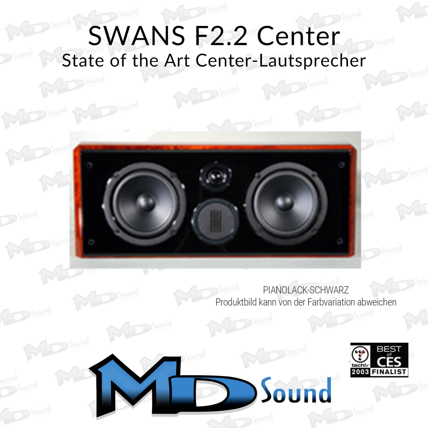 SWAN F2.2 Center - Center-Lautsprecher HighEnd-Lautsprecher der Extraklasse I Neu
