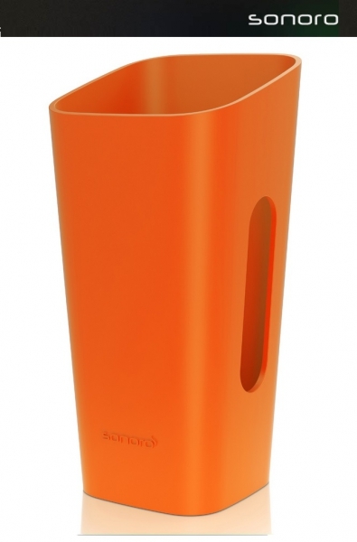 Sonoro cuboGo / GoLondon / GoNewYork / GoBerlin Hülle Orange - Wechselhülle für cubo Go, Go London, Go NewYork, Go Berlin, UVP ¤ 24,90