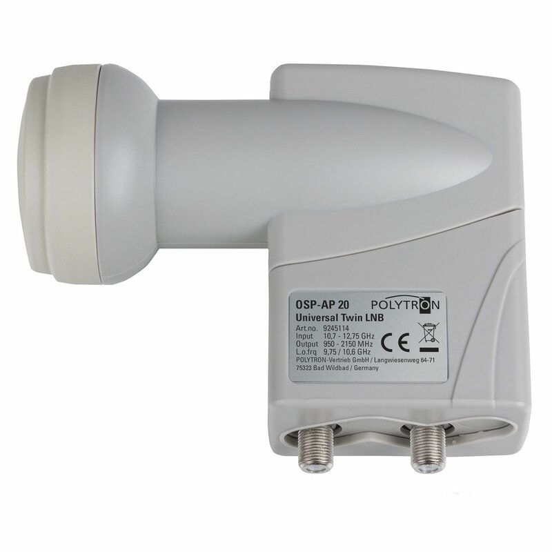 Polytron Twin Universal LNB Ultra-low Noise Profi Line OSP-AP 20