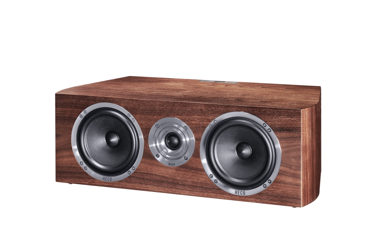 Heco Celan Revolution 4 - Centerlautsprecher, Espresso | Auspackware, wie neu