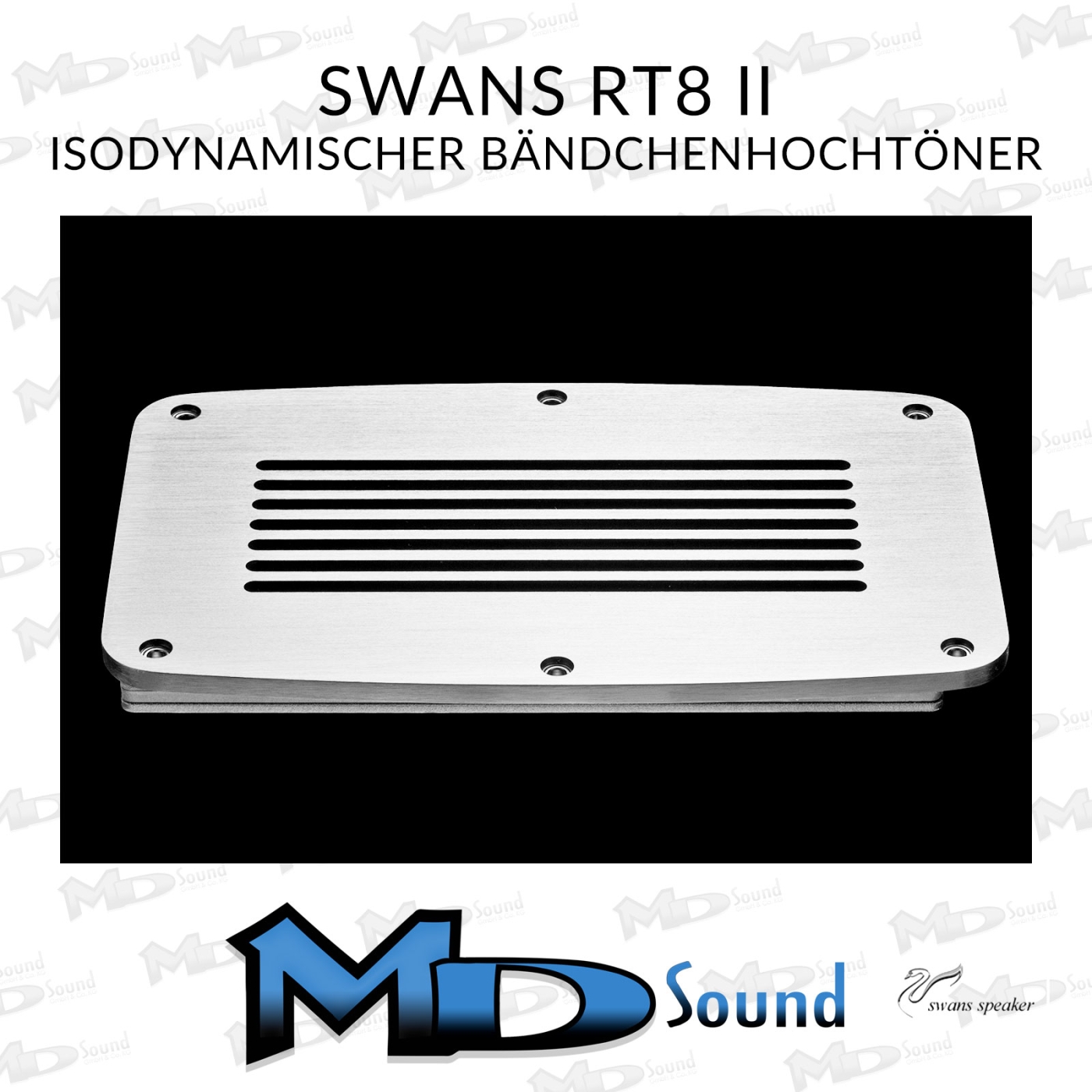 Swan RT8 II - isodynamischer Bändchenhochtöner in silber
