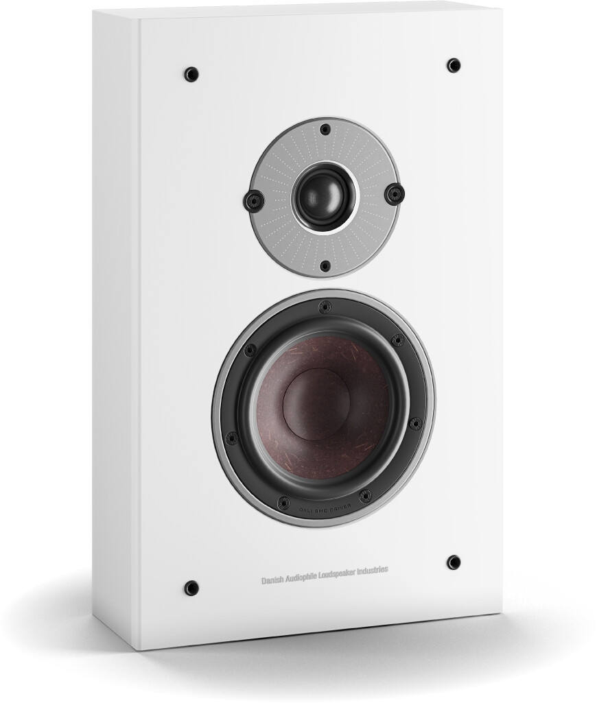 DALI OBERON On-Wall C - Aktive On-Wall-Lautsprecher, Einzelstück Weiß | Auspackware, sehr gut