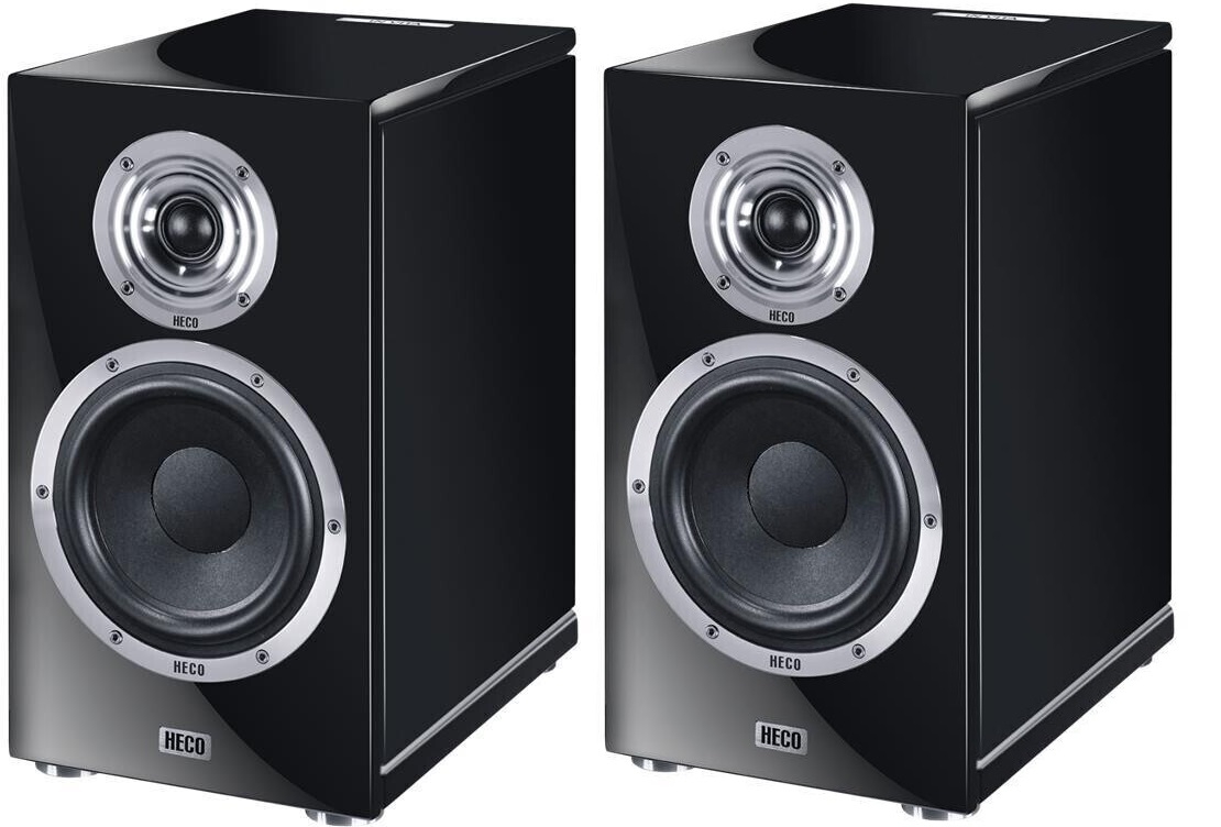 HECO In Vita 3 - Regallautsprecher Schwarz UVP 999 € Paar | Neu