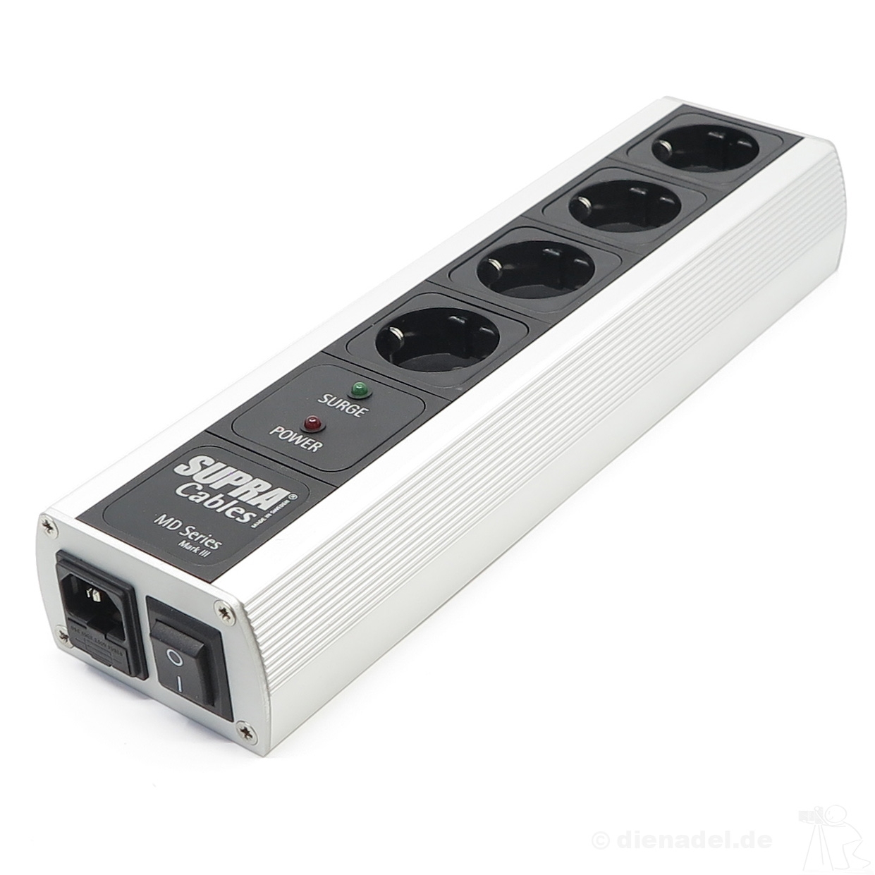 Supra Cables LoRad MD04 EU/SP Switch MKIII - 4-Fach Netzleiste | Neu
