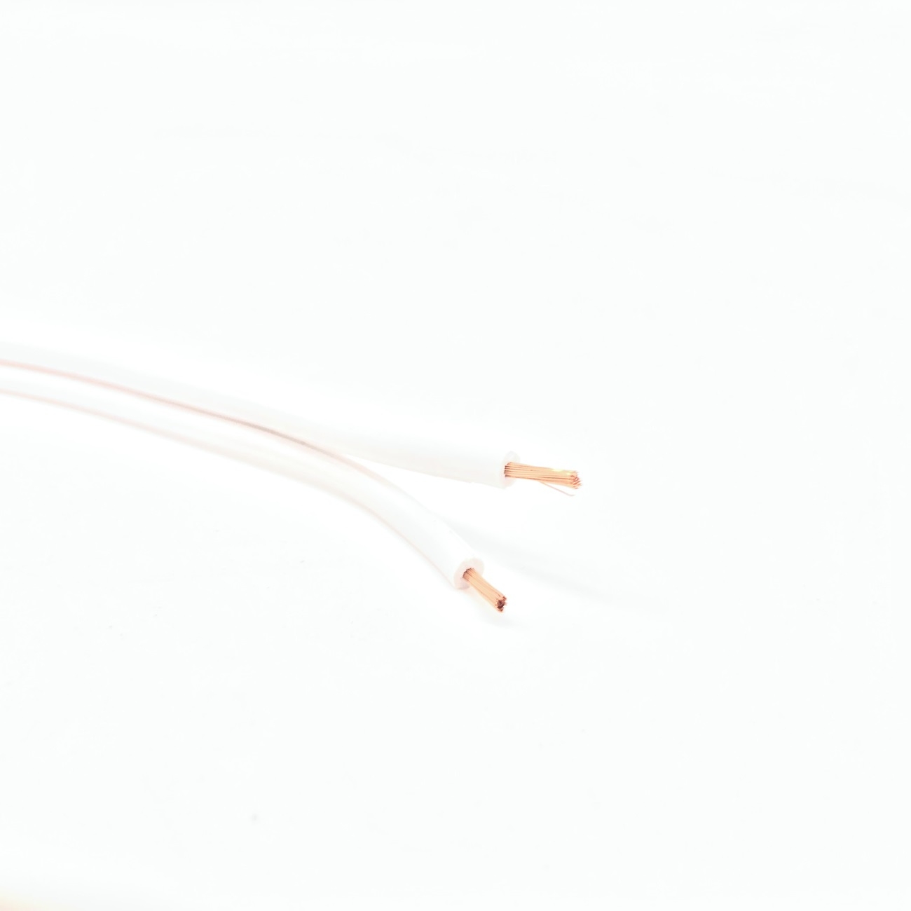 QED Profile 42 Strand - 2x0,75 mm² Lautsprecherkabel, Weiß | Preis pro Meter