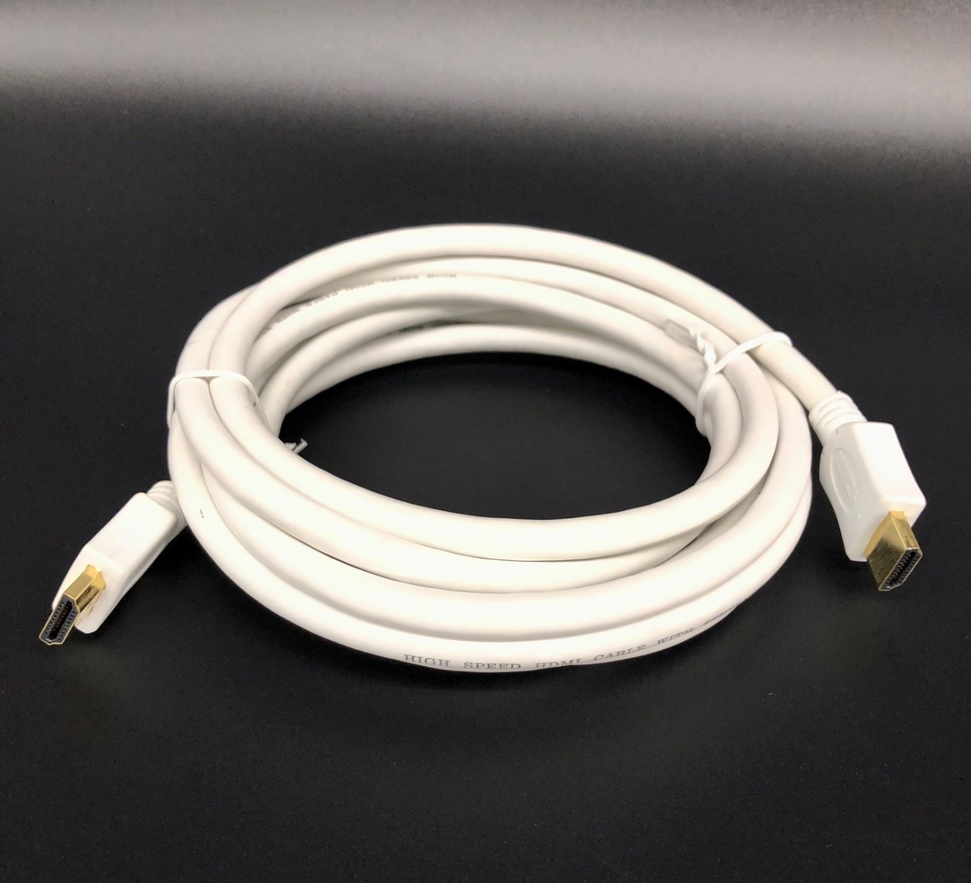 High-Speed HDMI Kabel mit Ethernet 7,5 Meter, Weiß | Neu