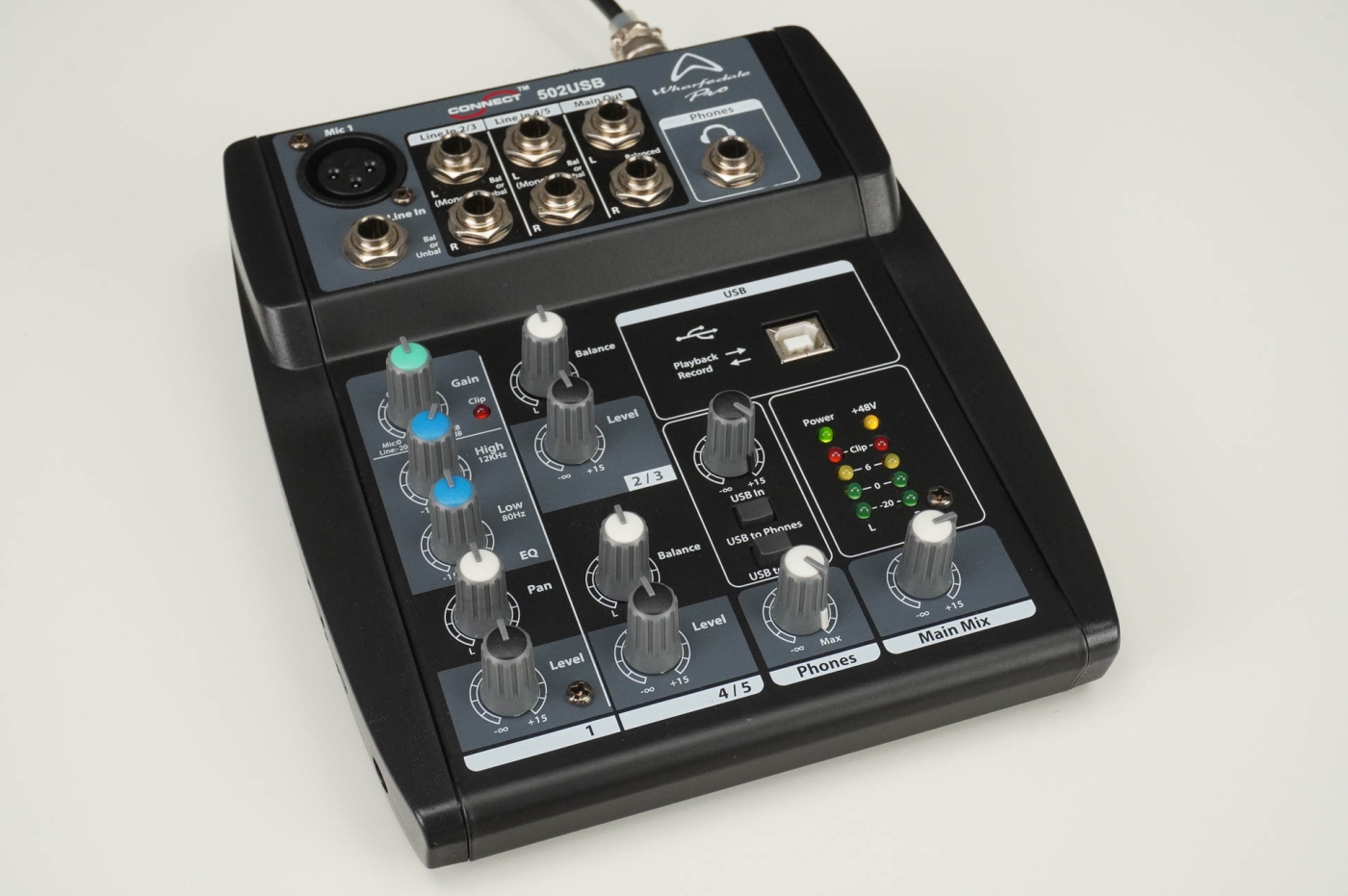 Wharfedale Pro Connect II 502USB - 5-Kanal Mischpult | Neu