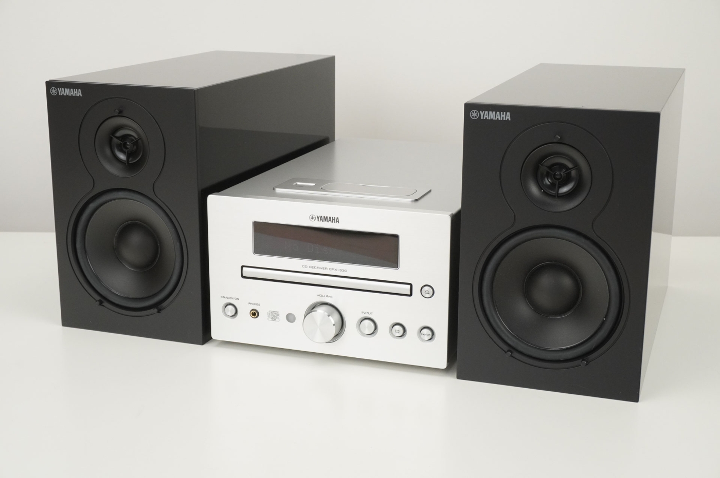 Yamaha PianoCraft Micro 330 Silber/Schwarz - Stereo-System | Aussteller, wie neu