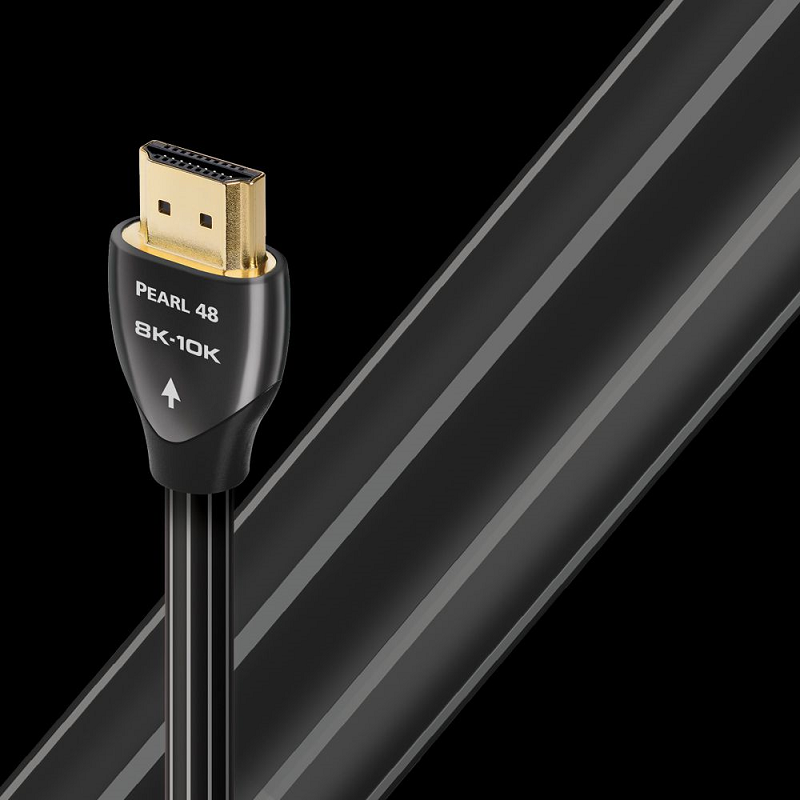AudioQuest Pearl 48 HDMI 4K - 8K Digitale Audio/Video Kabel mit Ethernet 0,6 m | OHNE OVP
