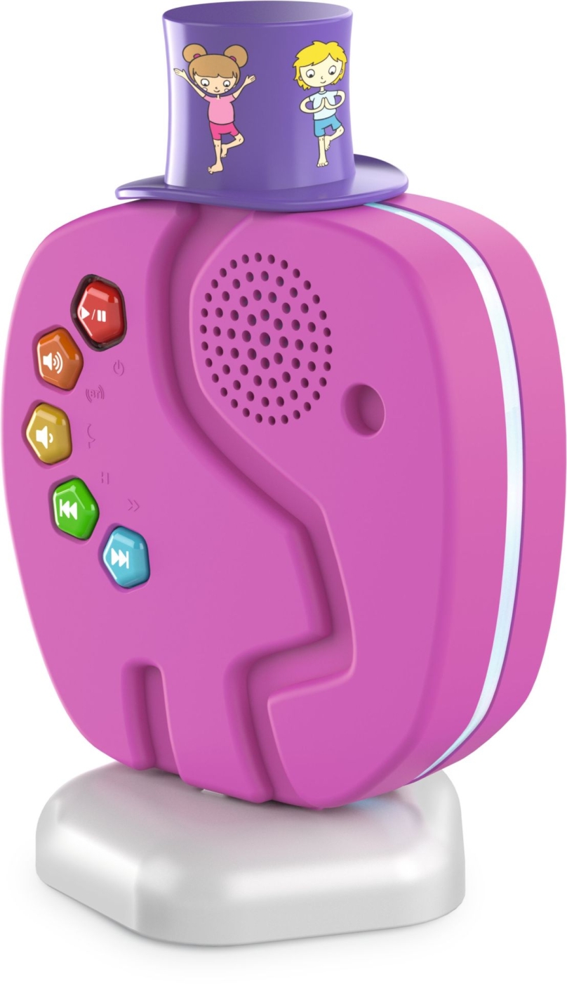 TechniSat TechniFant Rosa - Der perfekte Audiobegleiter für Kinder (inkl. Bluetooth)