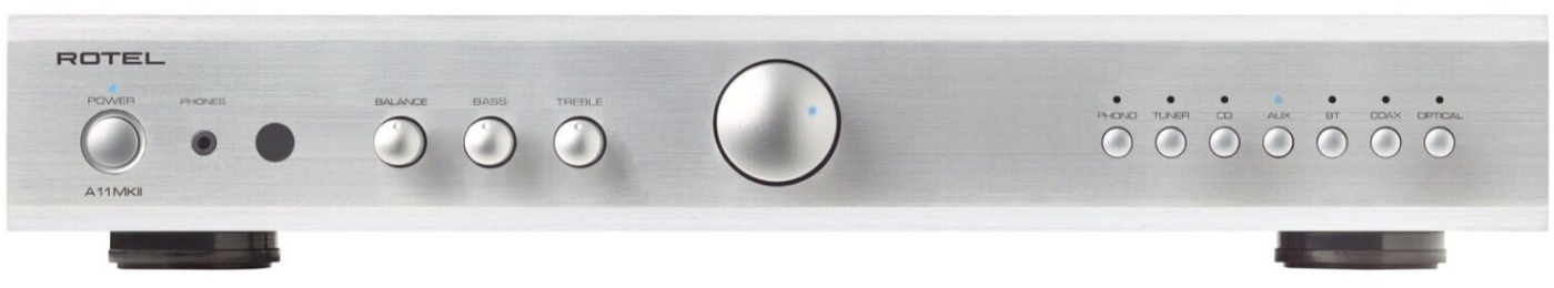 Rotel A11 MKII - Stereo-Vollverstärker, Silber | Neu