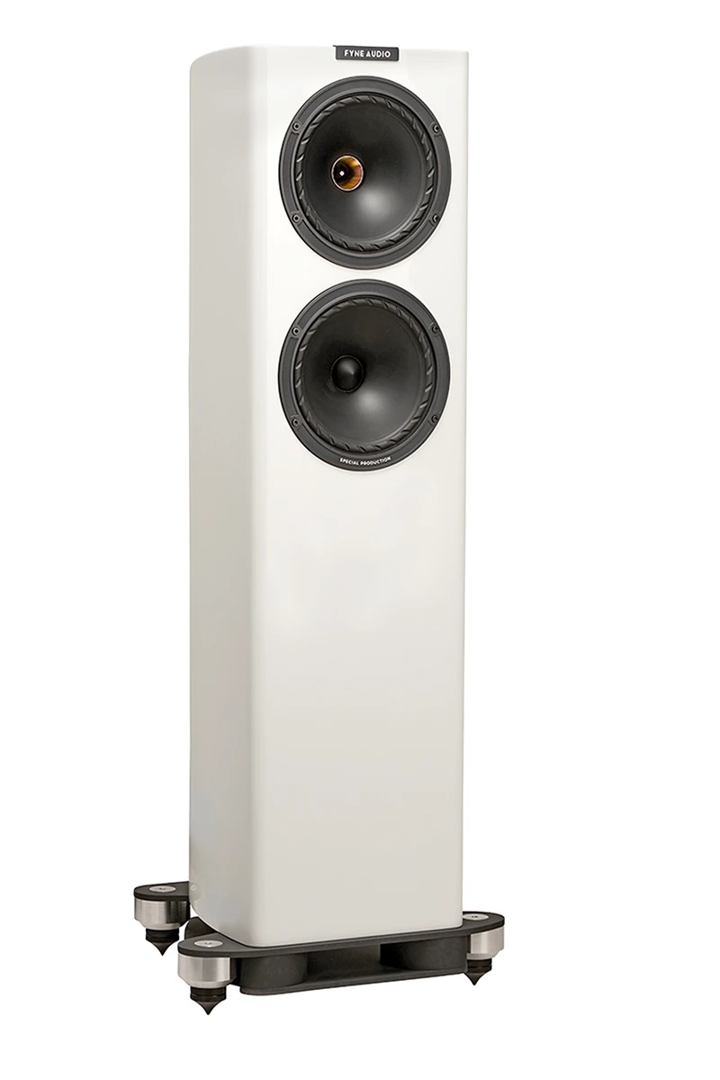 Fyne Audio F702 SP Weiß Hochglanz - 2,5-Wege Standlautsprecher, Paar | Neu