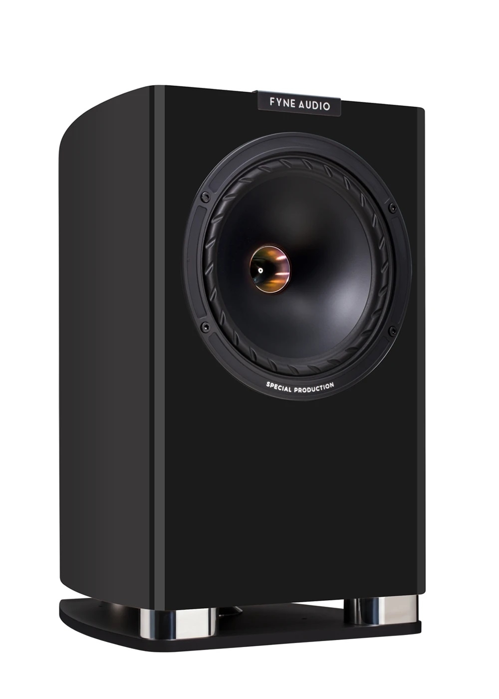 Fyne Audio F701 SP Schwarz Hochglanz - 2-Wege Regallautsprecher, Paar | Neu
