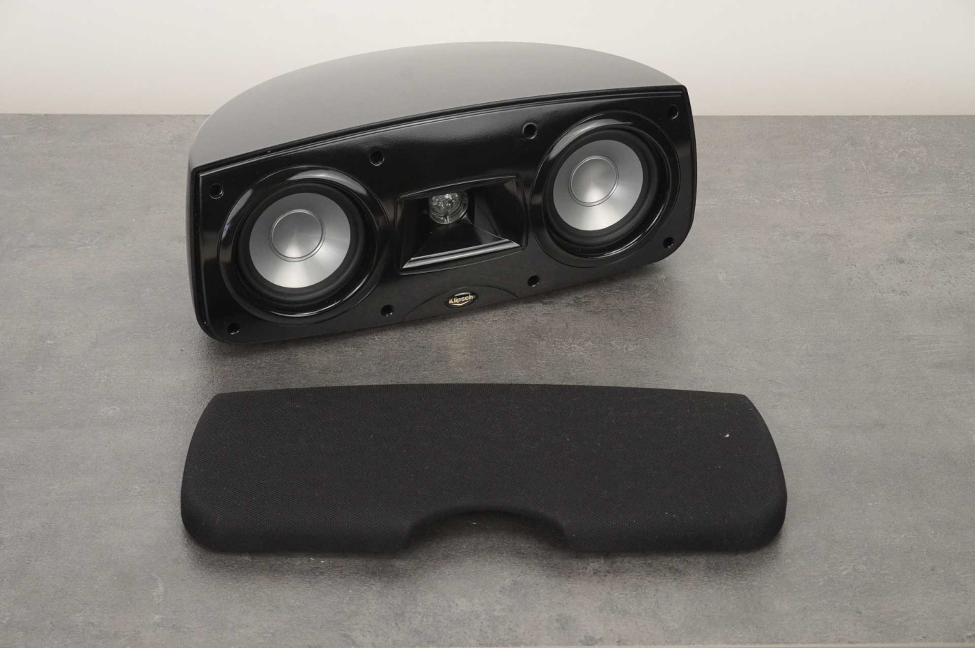 Klipsch Center aus Memphis Set Schwarz Einzelstück | Leichte Gebrauchsspuren