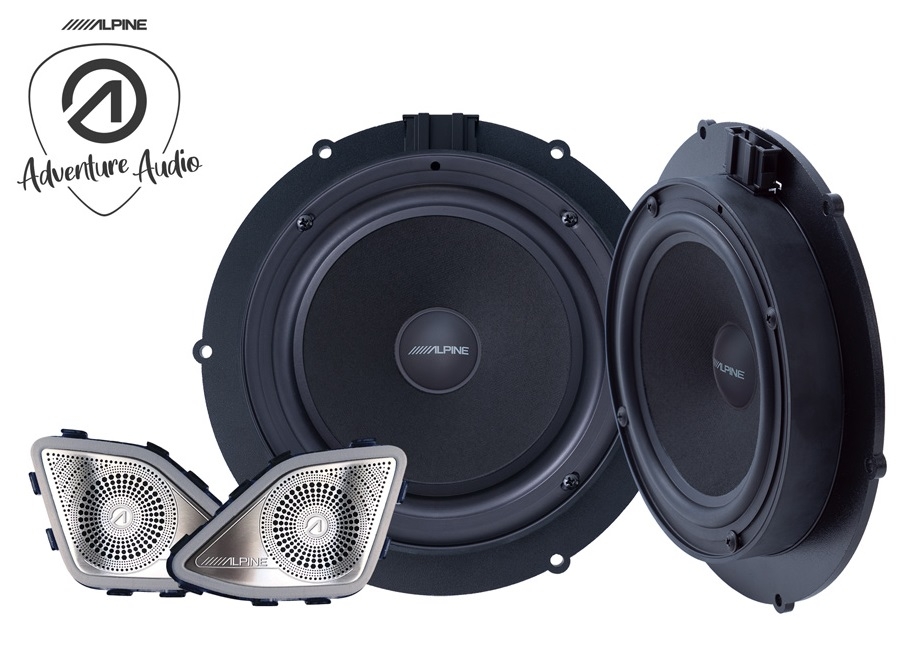 ALPINE SPC-106T6 2-WEGE-KOMPONENTEN-LAUTSPRECHER für Volkswagen T6