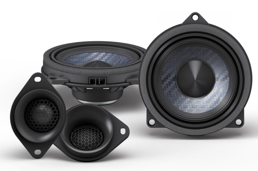 ALPINE DP2-45C-B 12 cm (4,5-Zoll) 2-WEGE-KOMPONENTEN-LAUTSPRECHER BMW 3er 4er