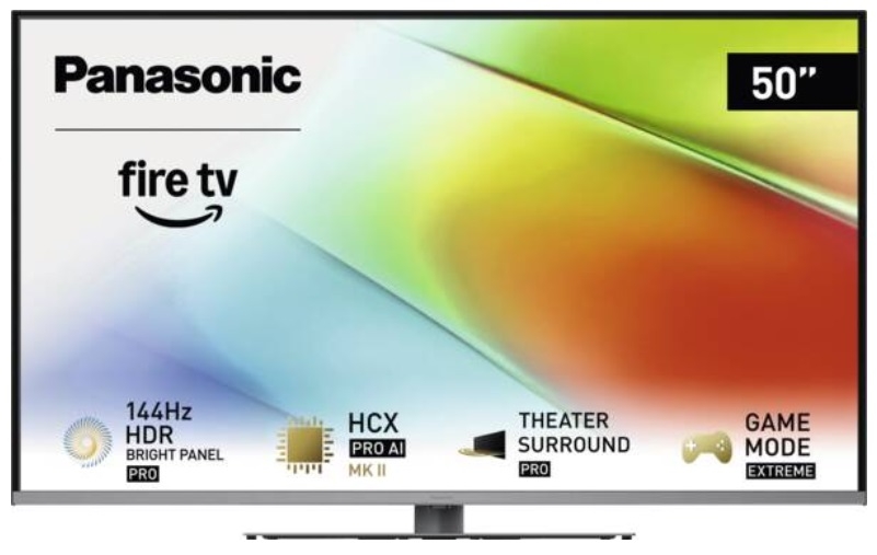 PANASONIC TV-50W93BE7 126 cm, 50 Zoll 4K Ultra HD LED TV mit Fire TV
