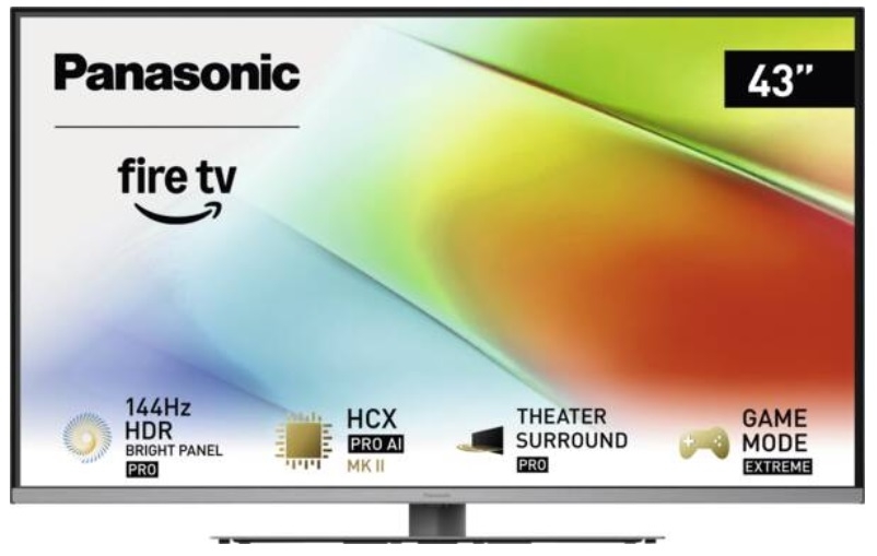 PANASONIC TV-43W93BE7 108 cm, 43 Zoll 4K Ultra HD LED TV mit Fire TV