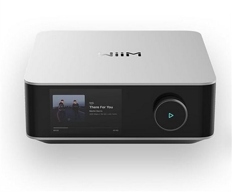 Wiim Amp Ultra - Integrierter Streaming-Verstärker Silber | Neu