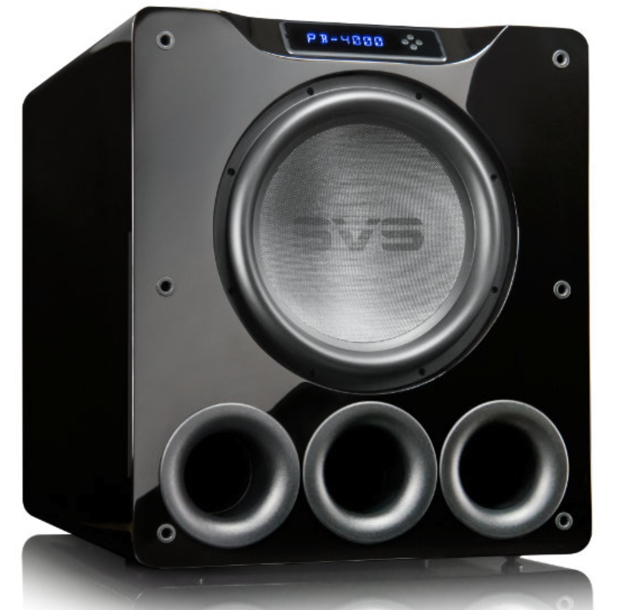 SVS PB-4000 ++ GRATIS SOUNDPATH ISOLATION ++ Schwarz HG Bassreflex Aktiv-Subwoofer 4000 W Peak | Neu