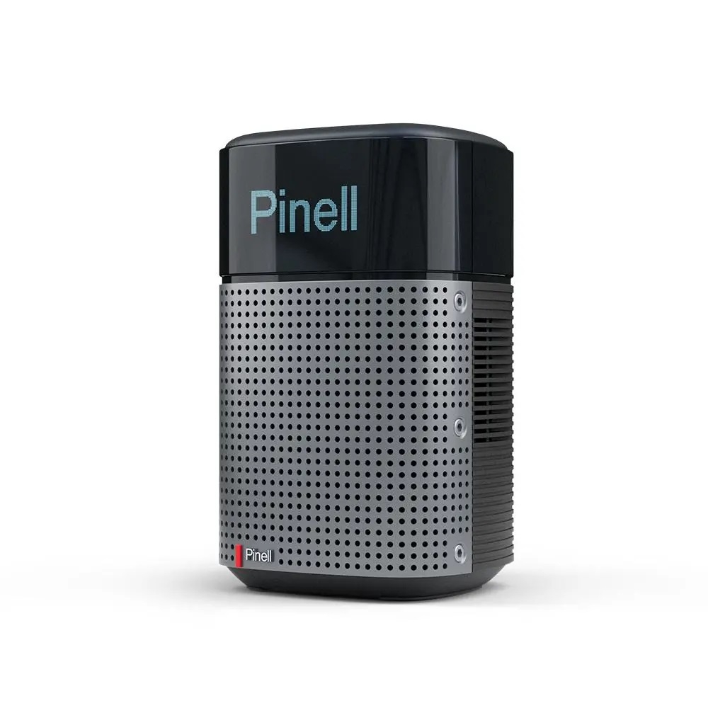Pinell North, Schwarz - DAB+ Internet Radio mit Akku, Bluetooth, FM | Auspackware, wie neu