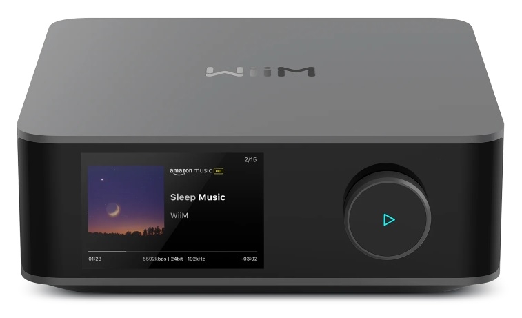 Wiim Amp Ultra - Integrierter Streaming-Verstärker Space grey | Auspackware, wie neu
