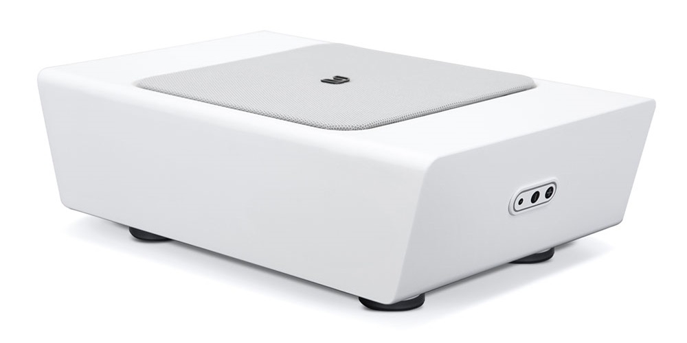 Bluesound PULSE Sub+ Kabelloser Aktiv-Subwoofer Weiß | Auspackware, wie neu