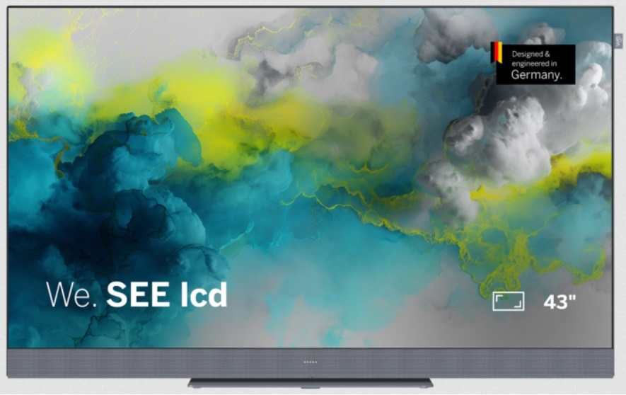 LOEWE WE. SEE 43 LED 108 cm, 43 Zoll 4K Ultra HD Smart Streaming LED TV